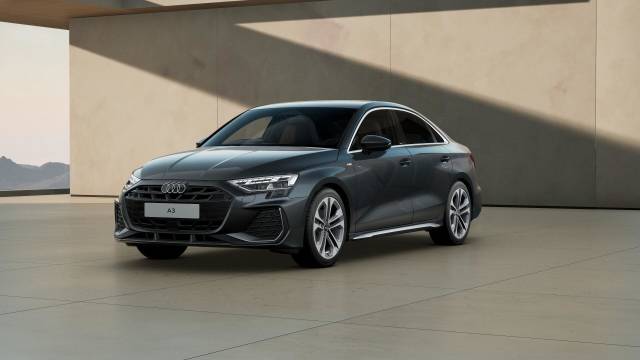 Audi A3 Saloon AUDI A3 Saloon S line TFSI 116 PS S tronic Saloon Petrol Daytona grey, pearl effect