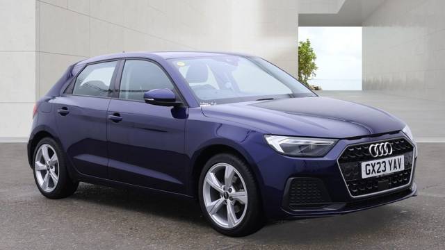 Audi A1 Sportback 1.0 Sport 30 TFSI  110 PS S tronic Hatchback Petrol Navarra blue, metallic