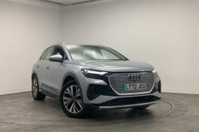 Audi Q4 e-tron 2022 at Yeovil Audi Yeovil