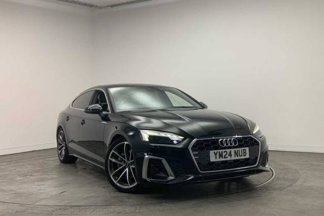 Audi A5 Sportback 2.0 S line 40 TFSI  204 PS S tronic Hatchback Petrol Mythos Black Metallic