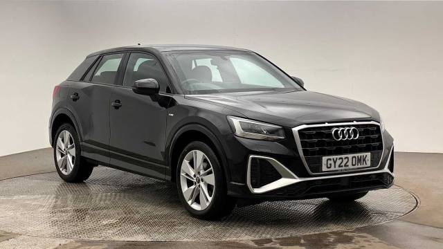 Audi Q2 1.5 S line 35 TFSI  150 PS S tronic 4x4 vehicle Petrol Mythos Black Metallic