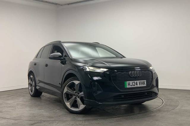 Audi Q4 e-tron Q4  Black Edition 45 e-tron  210,00 kW 4x4 vehicle Electric Mythos black, metallic