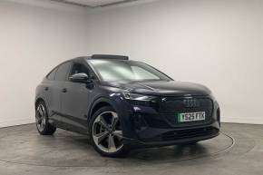 Audi Q4 Sportback e-tron 2025 at Yeovil Audi Yeovil