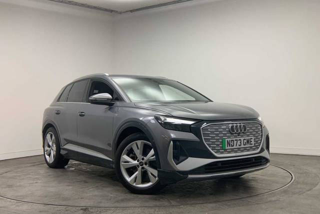 Audi Q4 e-tron Q4  (O) S line 40 e-tron  150,00 kW 4x4 vehicle Electric Typhoon grey, metallic