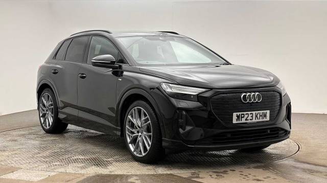 Audi Q4 e-tron Q4  Edition 1 50 e-tron quattro 220,00 kW 4x4 vehicle Electric Mythos black, metallic