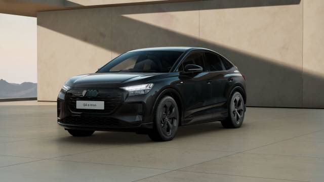 Audi Q4 Sportback e-tron AUDI Q4 Sportback Black Edition e-tron performance 210,00 kW SUV Electric Mythos black, metallic
