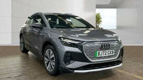 Audi Q4 e-tron 2022 at Yeovil Audi Yeovil