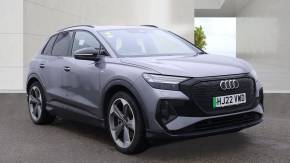 Audi Q4 e-tron 2022 at Yeovil Audi Yeovil