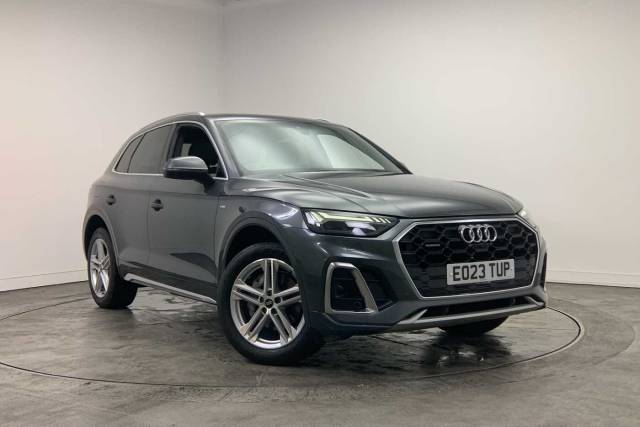Audi Q5 2.0 S line 40 TDI quattro 204 PS S tronic 4x4 vehicle Diesel Daytona grey, pearl effect
