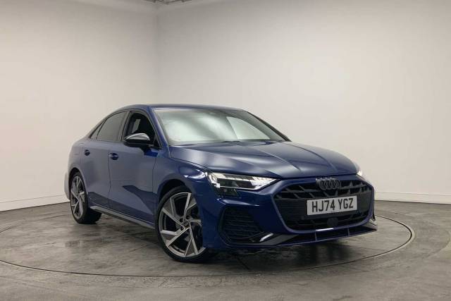 Audi A3 Saloon 1.5 Black Edition 35 TFSI  150 PS 6-speed Saloon Petrol Ascari Blue Metallic