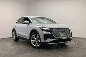 Audi Q4 e-tron 2023 at Yeovil Audi Yeovil
