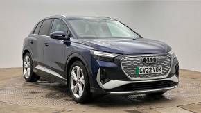 Audi Q4 e-tron 2022 at Yeovil Audi Yeovil