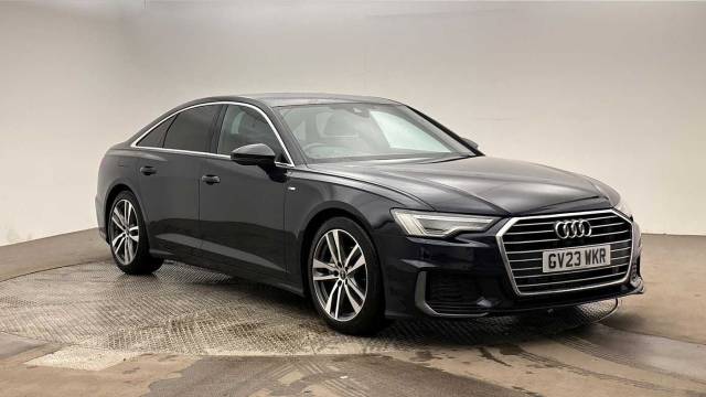 Audi A6 Saloon 2.0 S line 40 TFSI  204 PS S tronic Saloon Petrol Firmament Blue Metallic