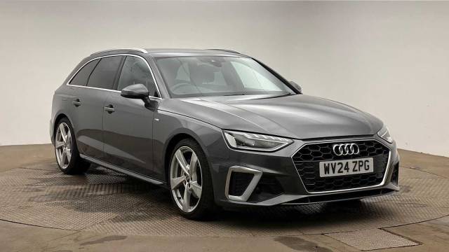 Audi A4 Avant 2.0 Avant S line 40 TFSI  204 PS S tronic Estate Petrol Daytona Grey Pearl Effect