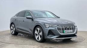Audi e-tron Sportback 2022 at Yeovil Audi Yeovil
