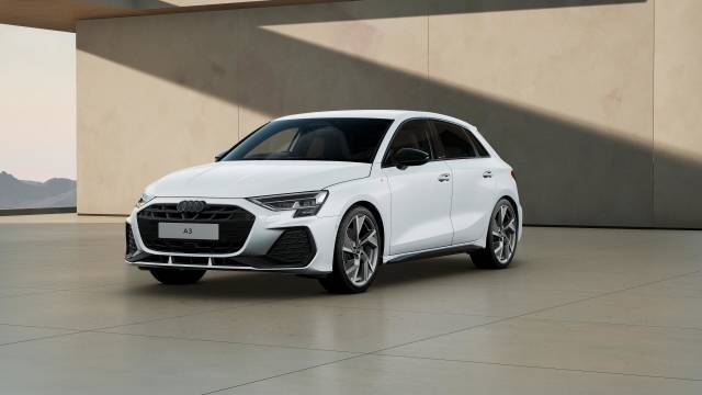 Audi A3 Sportback AUDI A3 Sportback Black Edition TFSI 150 PS S tronic Sportback Petrol Glacier white, metallic