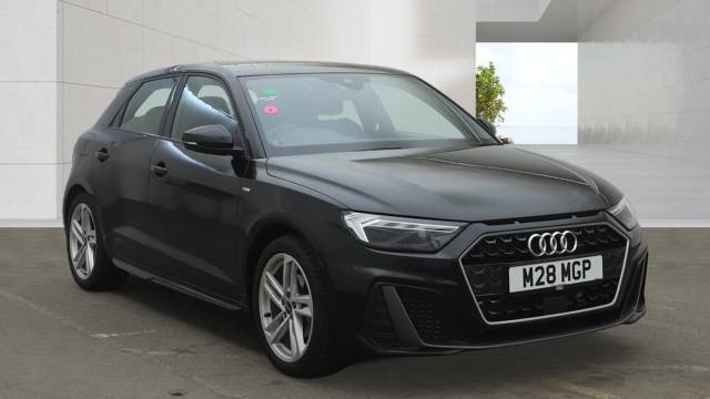 Audi A1 Sportback 1.0 S line 30 TFSI  110 PS S tronic Hatchback Petrol Myth Black Metallic