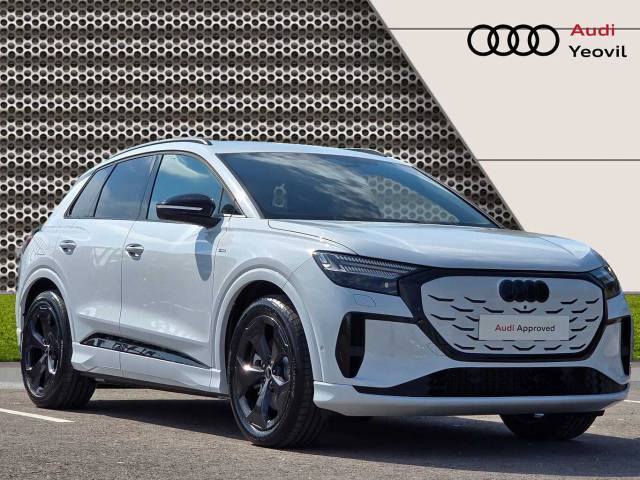 Audi Q4 e-tron SUV Launch Edition performance  210,00 kW 4x4 vehicle Electric Glacier white, metallic