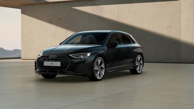 Audi A3 Sportback AUDI A3 Sportback Black Edition TFSI 150 PS 6-speed Sportback Petrol Mythos black, metallic
