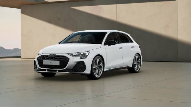 Audi A3 Sportback AUDI A3 Sportback Black Edition TFSI 150 PS S tronic Sportback Petrol Arkona white, solid