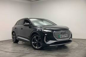 Audi Q4 e-tron 2022 at Yeovil Audi Yeovil