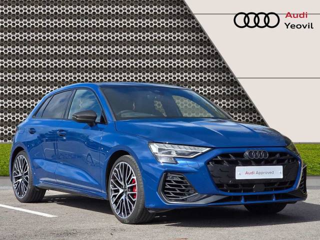 Audi S3 Sportback 2.0 Vorsprung TFSI  333 PS S tronic Hatchback Petrol Ascari Blue Metallic