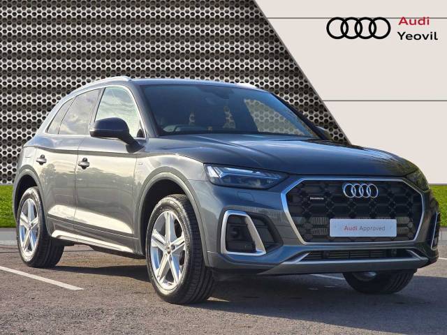 Audi Q5 2.0 S line 45 TFSI quattro 265 PS S tronic 4x4 vehicle Petrol Daytona Grey Pearlescent