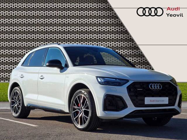 Audi Q5 2.0 Edition 1 45 TFSI quattro 265 PS S tronic 4x4 vehicle Petrol Glacier White Metallic