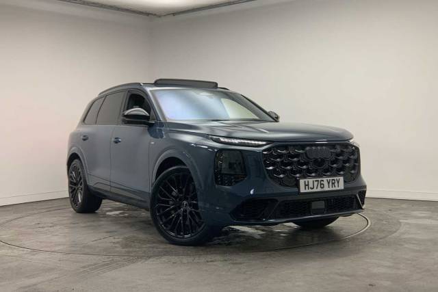 Audi Q7 3.0 SUV Launch Edition TDI quattro 299 PS tiptronic 4x4 vehicle Diesel Alopias blue, metallic
