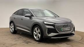 Audi Q4 Sportback e-tron 2023 at Yeovil Audi Yeovil