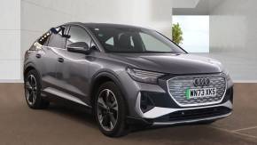 Audi Q4 Sportback e-tron 2023 at Yeovil Audi Yeovil