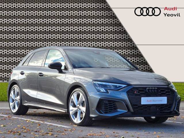 Audi S3 Sportback 2.0 Black Edition TFSI  310 PS S tronic Hatchback Petrol Daytona Grey Pearl Effect