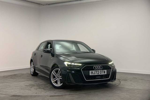 Audi A1 Sportback 1.0 S line 30 TFSI  110 PS S tronic Hatchback Petrol Myth Black Metallic