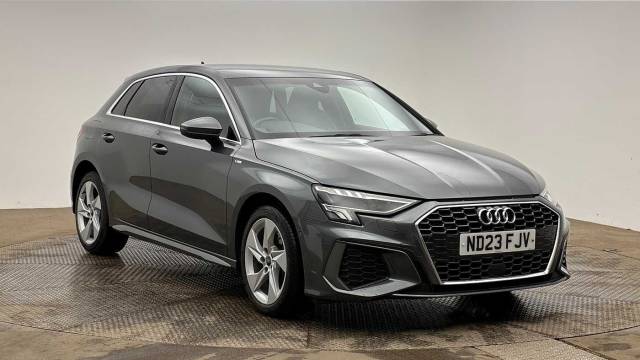 Audi A3 Sportback 1.4 S line 40 TFSI e  204 PS S tronic Hatchback Hybrid Daytona grey, pearl effect