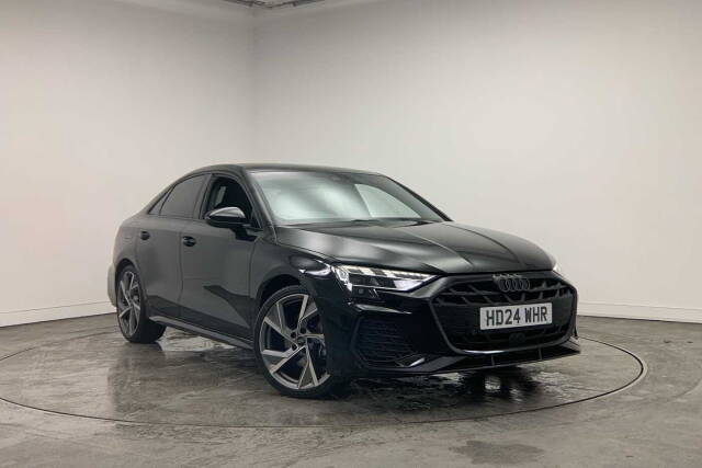 Audi A3 Saloon 1.5 Black Edition 35 TFSI  150 PS S tronic Saloon Petrol Mythos black, metallic