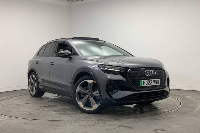 Audi Q4 e-tron Vorsprung 50 quattro 220,00 kW 4x4 vehicle Electric Typhoon Grey Metallic