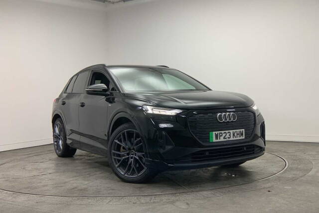 Audi Q4 e-tron Q4  Edition 1 50 e-tron quattro 220,00 kW 4x4 vehicle Electric Mythos black, metallic