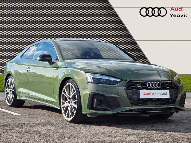 Audi A5 Coupe 3.0 S5 Coup-  TDI  347 PS tiptronic Coupe Diesel District Green Metallic