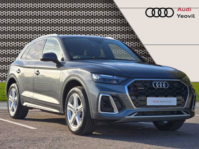 Audi Q5 2.0 S line 45 TFSI quattro 265 PS S tronic 4x4 vehicle Petrol Daytona Grey Pearlescent