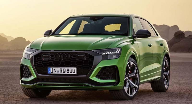 new Audi RS Q8 colours