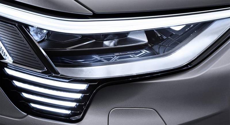Audi e-tron Sportback headlights