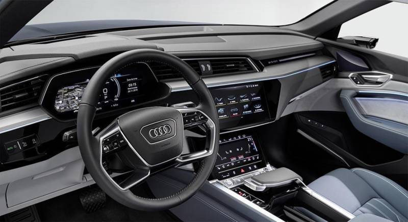 Audi e-tron Sportback technology