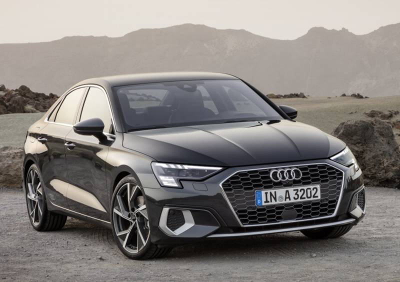Audi A3 Saloon front view