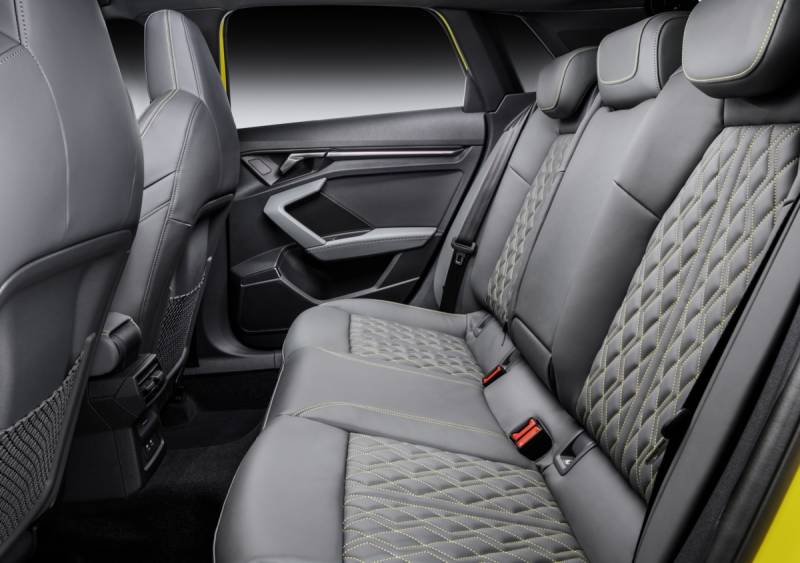 Audi S3 rear sit