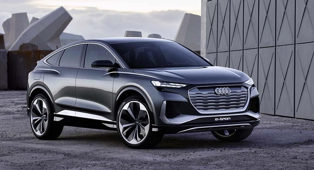 New Q4 Sportback e-tron concept shapes the future of Audi's compact SUVs