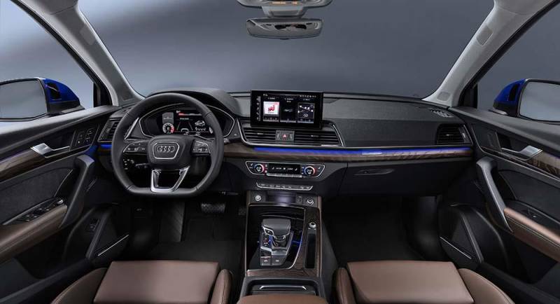 new Q5 Sportback dashboard
