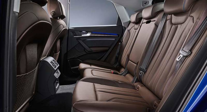 new Q5 Sportback rear seats