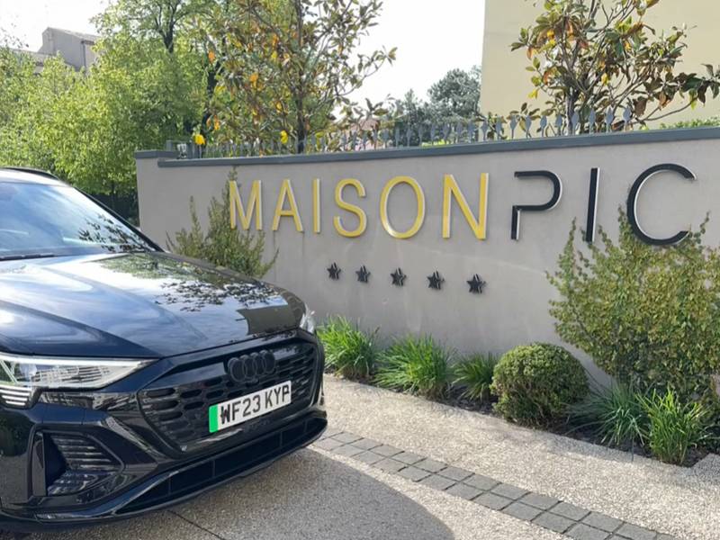 Audi Q8 e-tron at Maison Pic in Valence