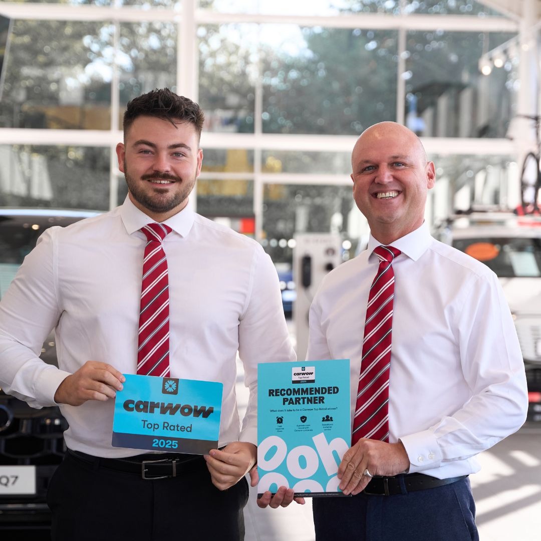 Yeovil Audi Receives Carwow Top Rated Certification