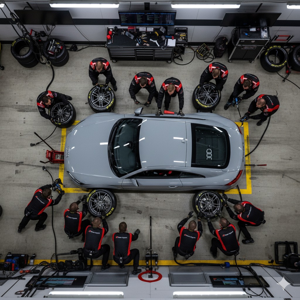 Box Box with Yeovil Audi